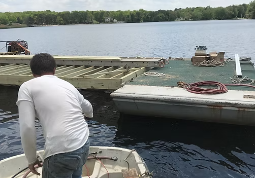 Marlton Lake - Dock Rebuild